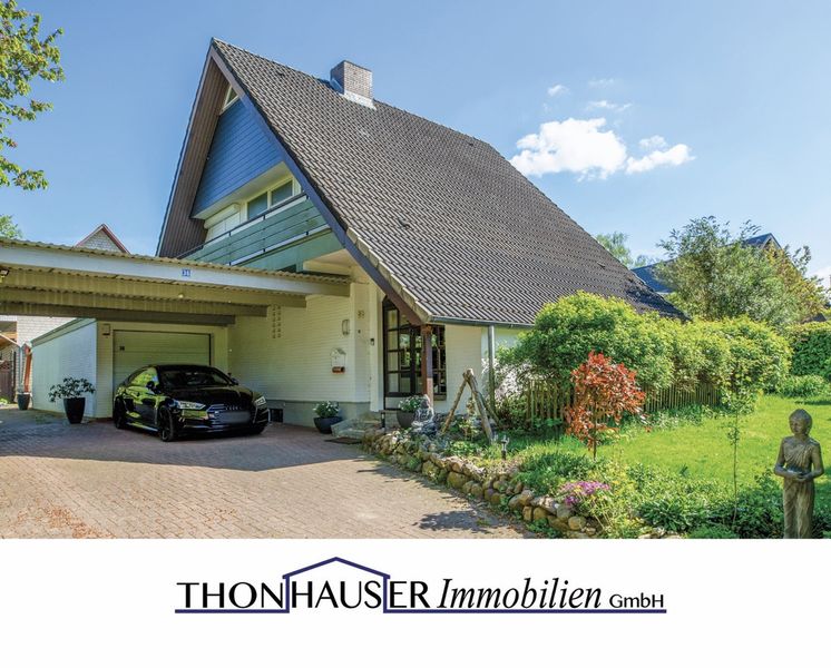 23847 Kastorf – Charmantes Einfamilienhaus mit großem Grundstück, Kamin und Nebengebäude